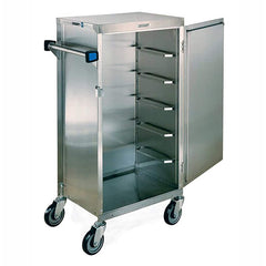 Lakeside - Carts; Type: Tray Delivery Cart ; Load Capacity (Lb.): 250.000 ; Number of Slots: 6 ; Number of Shelves: 0 ; Width (Inch): 17-1/4 ; Length (Inch): 25-1/8 - Exact Tooling