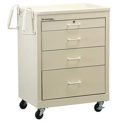 Lakeside - Carts; Type: Medical Cart ; Load Capacity (Lb.): 100.000 ; Number of Slots: 0 ; Number of Shelves: 0 ; Width (Inch): 30 ; Length (Inch): 18-1/2 - Exact Tooling
