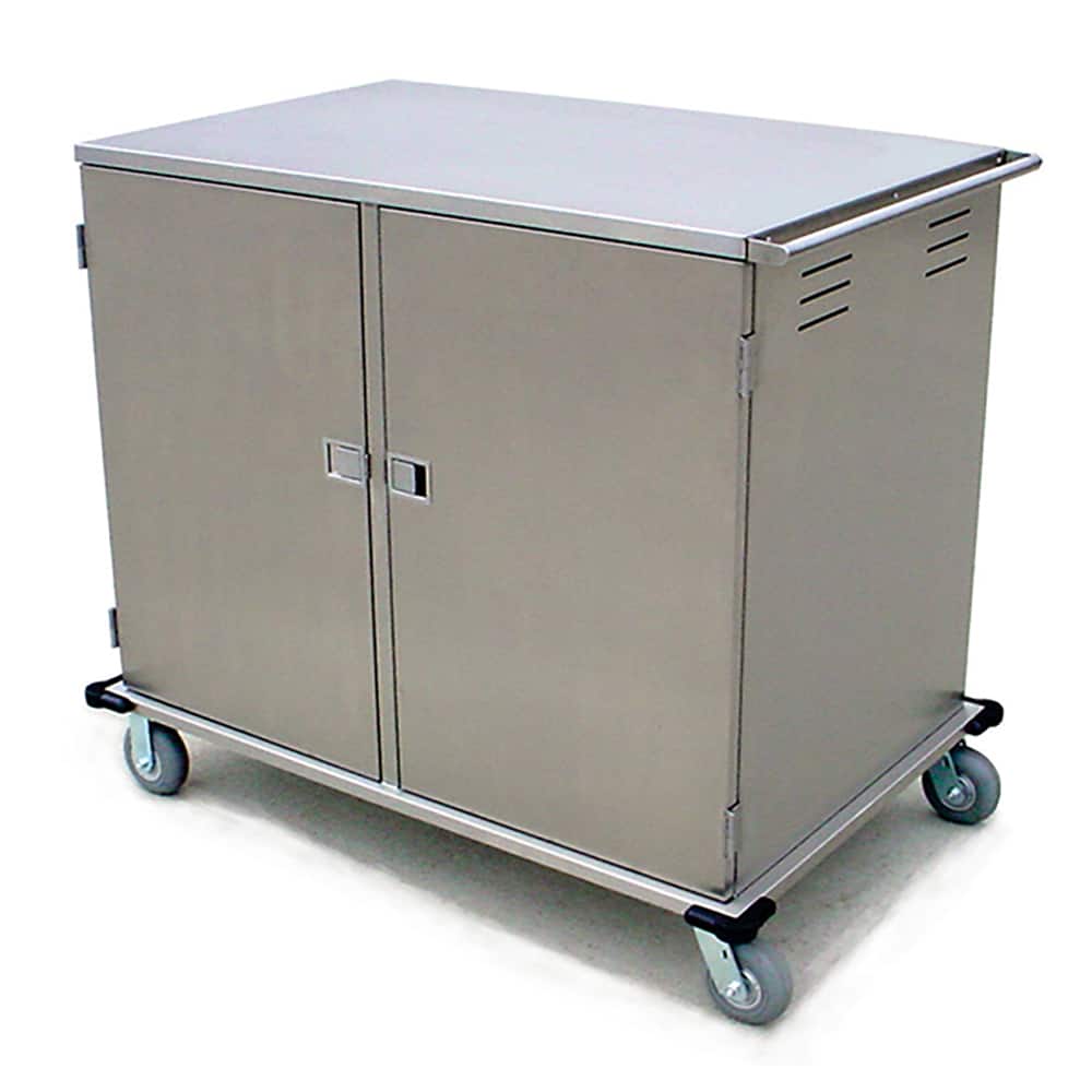Lakeside - Carts; Type: Tray Delivery Cart ; Load Capacity (Lb.): 300.000 ; Number of Slots: 12 ; Number of Shelves: 0 ; Width (Inch): 34-1/8 ; Length (Inch): 51-1/8 - Exact Tooling