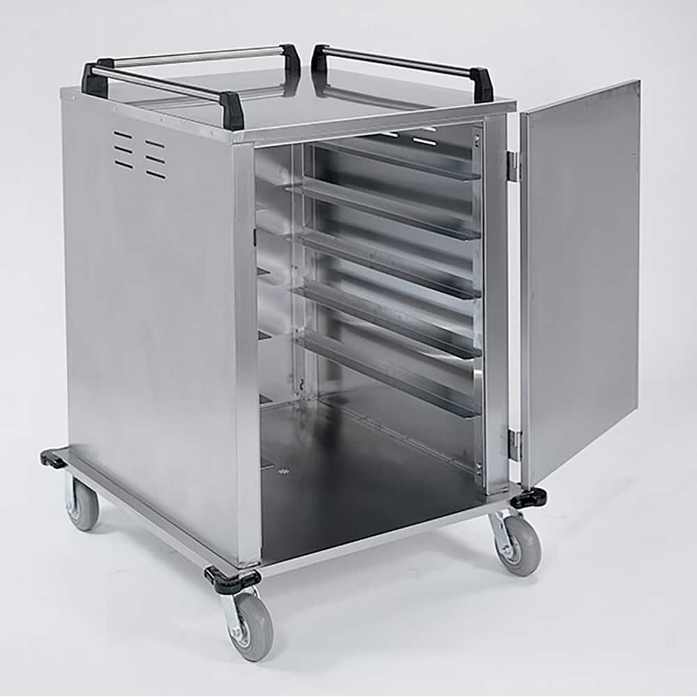 Lakeside - Carts; Type: Tray Delivery Cart ; Load Capacity (Lb.): 250.000 ; Number of Slots: 6 ; Number of Shelves: 0 ; Width (Inch): 32-1/4 ; Length (Inch): 36-3/4 - Exact Tooling