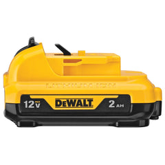 DeWALT - Power Tool Batteries; Voltage: 12.00 ; Battery Chemistry: Lithium Ion ; Battery Capacity (Ah): 2.00 ; Battery Series: 12V MAX ; Includes: Battery - Exact Tooling