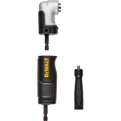 DeWALT - Power Drill Accessories; Accessory Type: Right Angle Attachment ; For Use With: Impact Driver ; Drive Size (Inch): 1/4 Hex ; Additional Information: 2-In-1 Modular Right Angle Transforms To Quickly Switch Between A Compact Right Angle And A Stan - Exact Tooling