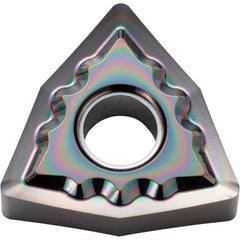 WNGG080404AH PDL025 Carbide Turning Insert Diamond-Like Carbon (DLC) Finish, Neutral, 1/2″ Inscribed Circle, 0.0157″ Corner Radius, 0.1874″ Thick, 80° Trigon