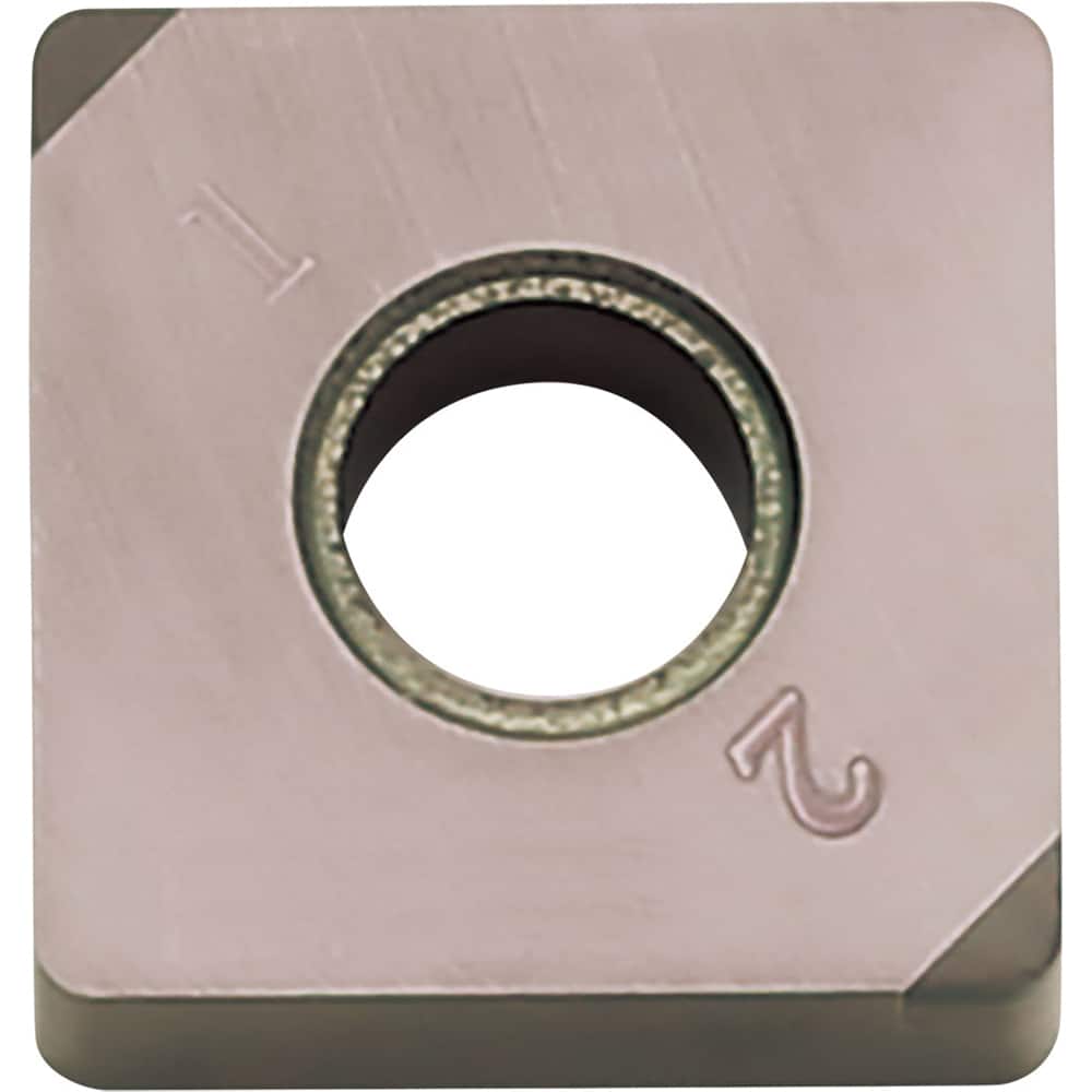 SNGA120408MEF KBN475 CBN Turning Insert Uncoated, Neutral, 1/2″ Inscribed Circle, 0.0315″ Corner Radius, 0.1874″ Thick, 90° Square, Series KBN