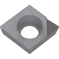 CCGW040102SE KPD001 PCD Turning Insert Uncoated, Neutral, 0.1693″ Inscribed Circle, 0.0079″ Corner Radius, 0.0709″ Thick, 80° Diamond