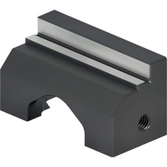 Schunk - Vise Jaws; Jaw Shape: Double Step ; Jaw Width (mm): 45.00 ; Jaw Width (Inch): 2 ; Jaw Width (Decimal Inch): 2 ; Jaw Height (mm): 24.00 ; Jaw Height (Inch): 1 - Exact Tooling