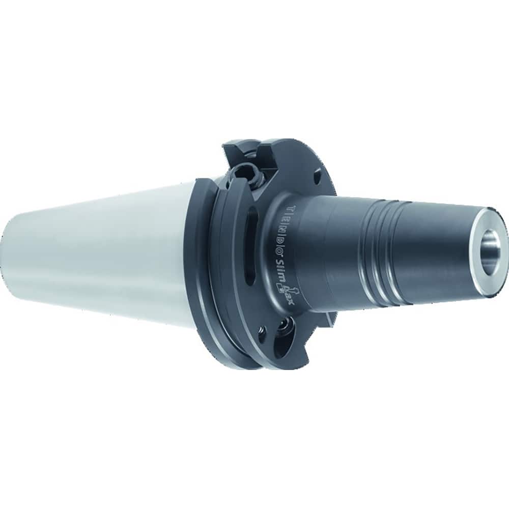Schunk - 1/2" Hole Diam CAT40 Connection CAT40 Taper Shank Hydraulic Tool Holder/Chuck - Exact Tooling