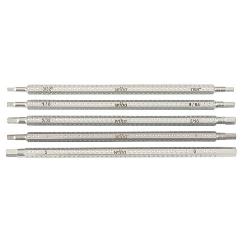 DRIVE-LOC VI 5PC DBL END BLADE SET - Exact Tooling