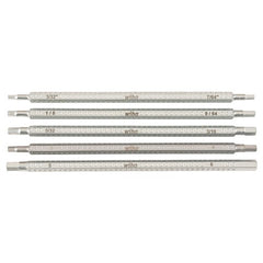 DRIVE-LOC VI 5PC DBL END BLADE SET - Exact Tooling