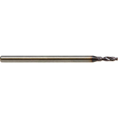 M.A. Ford - 2.5mm, 143° Point, Solid Carbide Micro Drill Bit - Exact Tooling