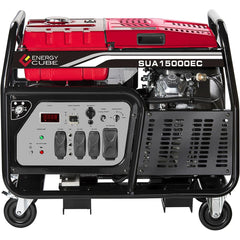 AI Power - Portable Power Generators; Fuel Type: Gasoline ; Starting Method: Electric/Manual ; Wattage: 15000 ; Wattage (kW): 12 ; Run Time Full Load (Hours): 5.00 ; Horsepower (HP): 20.1 - Exact Tooling