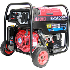 AI Power - Portable Power Generators; Fuel Type: Gasoline; Propane ; Starting Method: Electric/Manual ; Wattage: 6000 ; Wattage (kW): 6 ; Run Time Full Load (Hours): 4.00 ; Horsepower (HP): 8 - Exact Tooling