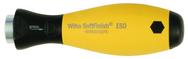 Wiha Drive-Loc VI ESD Safe Handle 115mm. Ergonomic Cushion Grip; Drive-Loc Mechanism - Exact Tooling
