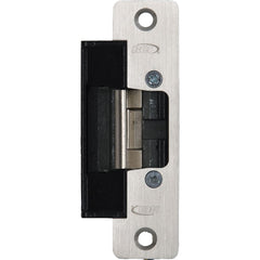 Dorma Kaba - Strikes; Type: Low Profile Centerline Strikes ; Length (Inch): 4-7/8 ; Width (Inch): 1-1/4 ; Material: Zinc ; Finish/Coating: Brushed Stainless (32D) - Exact Tooling