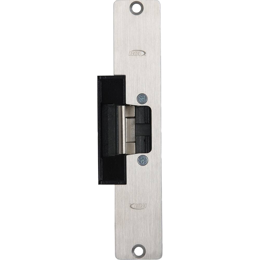 Dorma Kaba - Strikes; Type: Standard Profile Centerline Strikes ; Length (Inch): 4-7/8 ; Width (Inch): 1-7/16 ; Material: Zinc ; Finish/Coating: Brushed Stainless (32D) - Exact Tooling