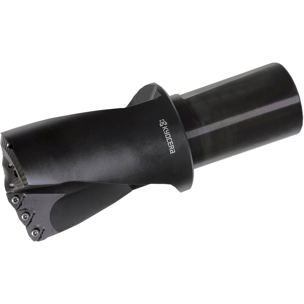 Kyocera - Indexable Insert Drills; Drill Style: DR ; Drill Diameter (Inch): 2.0625 ; Maximum Drill Depth (Decimal Inch): 2.1300 ; Shank Type: Cylindrical ; Shank Diameter (Inch): 1.5 ; Cutting Direction: Right Hand - Exact Tooling