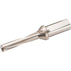 Kyocera - Indexable Insert Drills; Drill Style: DRV ; Drill Diameter (mm): 19.00 ; Maximum Drill Depth (mm): 95.00 ; Shank Type: Cylindrical ; Shank Diameter (mm): 25.0000 ; Cutting Direction: Right Hand - Exact Tooling
