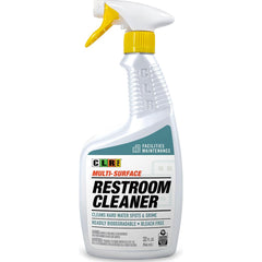 CLR Pro - Bathroom, Tile & Toilet Bowl Cleaners; Type: Bathroom Cleaner ; Application: Restrooms; Water Closets; Bathrooms; Rest Stop; Locker Rooms; Schools; Universities; Cafeterias ; Form: Liquid; Liquid Concentrate; Spray ; Container Size: 32 oz ; Con - Exact Tooling