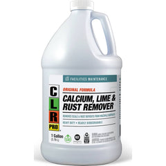 CLR Pro - All-Purpose Cleaners & Degreasers; Type: All-Purpose Cleaner; Descaler ; Container Type: Jug w/Handle ; Container Size: 1 Gal ; Scent: Acidic ; Form: Liquid; Liquid Concentrate ; Material Application: Automotive; Bathrooms; Brass; Brick; Cement - Exact Tooling