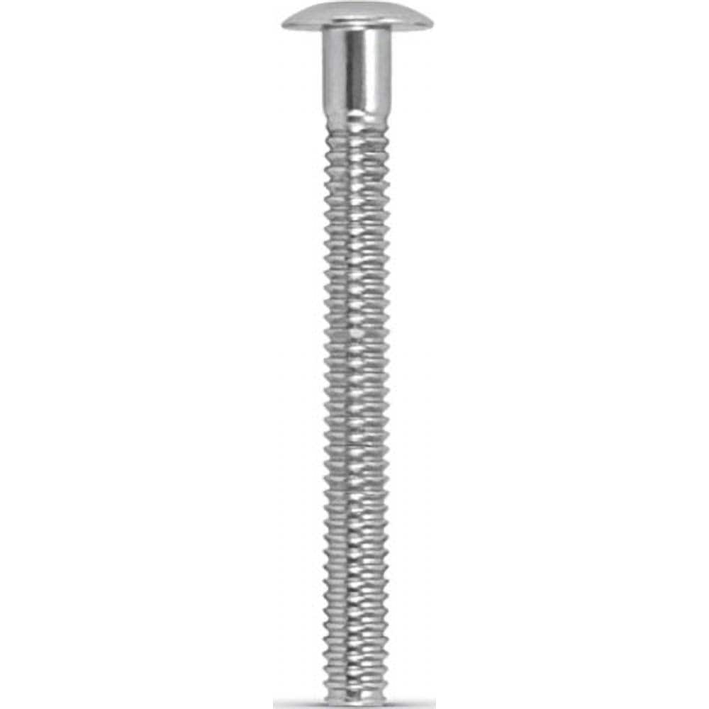 RivetKing - Anchor Accessories; Type: Lock Bolt Collar ; For Use With: Threaded Rod Anchor ; Size: 1/4 ; Material: Steel - Exact Tooling