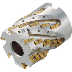 Kyocera - Indexable Square-Shoulder Face Mills; Cutting Diameter (Inch): 2 ; Cutting Diameter (Decimal Inch): 2.0000 ; Arbor Hole Diameter (Inch): 0.75 ; Lead Angle: 90 ; Overall Height (mm): 63.00000 ; Insert Compatibility: BDMT11T308ER-N2; BDMT11T308ER - Exact Tooling