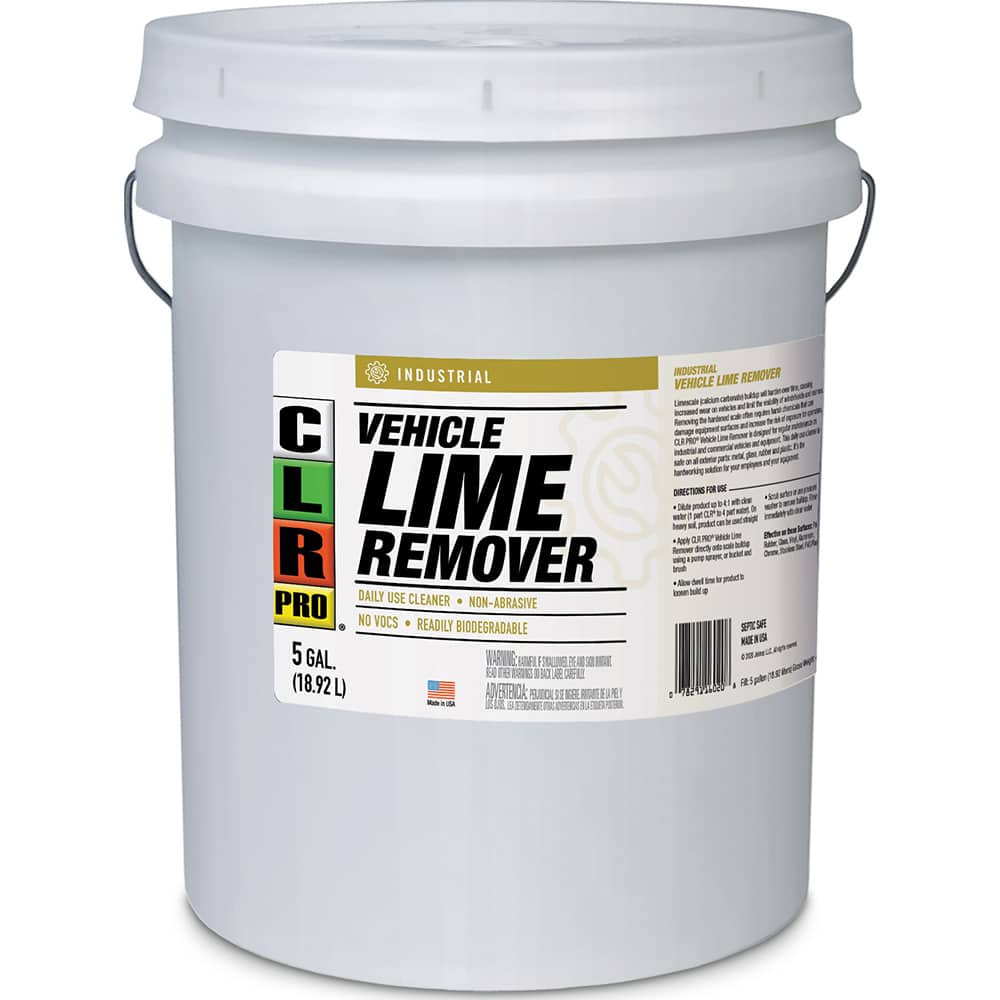 CLR Pro - Automotive Cleaners & Degreaser; Type: Non-Chlorinated Cleaner; Windshield Washer ; Container Size: 5 Gal. ; Container Type: Pail ; Flammability: Non-Flammable ; Composition: Non-Chlorinated; Nonchlorinated; Ultra Low-VOC Non-Chlorinated ; Net - Exact Tooling