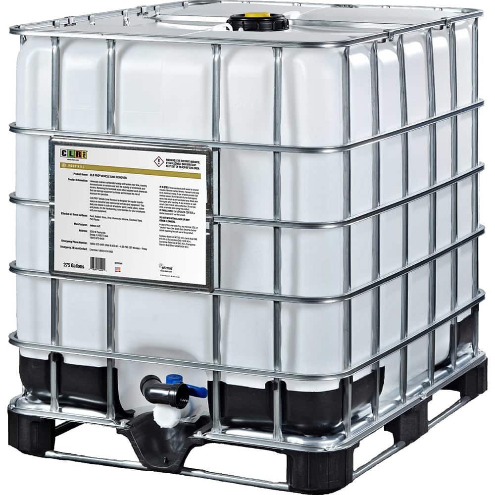CLR Pro - Automotive Cleaners & Degreaser; Type: Non-Chlorinated Cleaner; Windshield Washer ; Container Size: 275 Gal ; Container Type: Tote ; Flammability: Non-Flammable ; Composition: Non-Chlorinated; Nonchlorinated; Ultra Low-VOC Non-Chlorinated ; Net - Exact Tooling