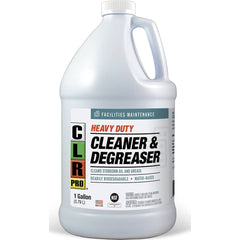 CLR Pro - All-Purpose Cleaners & Degreasers; Type: Non-Chlorinated Heavy Duty Degreaser; Cleaner/Degreaser ; Container Type: Jug w/Handle ; Container Size: 1 Gal ; Scent: Soapy ; Form: Liquid; Liquid Concentrate ; Material Application: Asphalt; Auto Bodi - Exact Tooling
