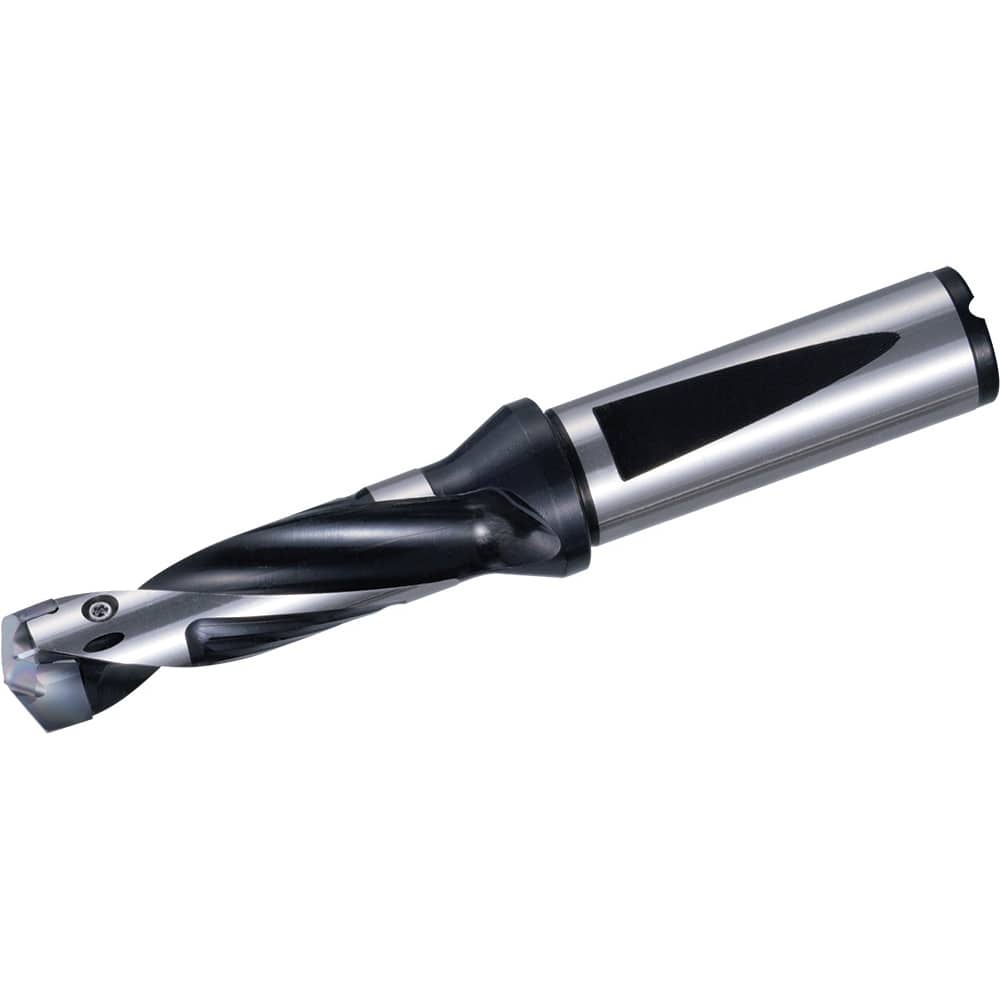 Kyocera - Replaceable-Tip Drills; Series: Magic Drill DRA ; Minimum Drill Diameter (mm): 21.00 ; Maximum Drill Diameter (mm): 21.99 ; Drill Depth by Diameter Ratio: 3xD ; Maximum Drill Depth (mm): 66.00 ; Shank Diameter (mm): 25.0000 - Exact Tooling