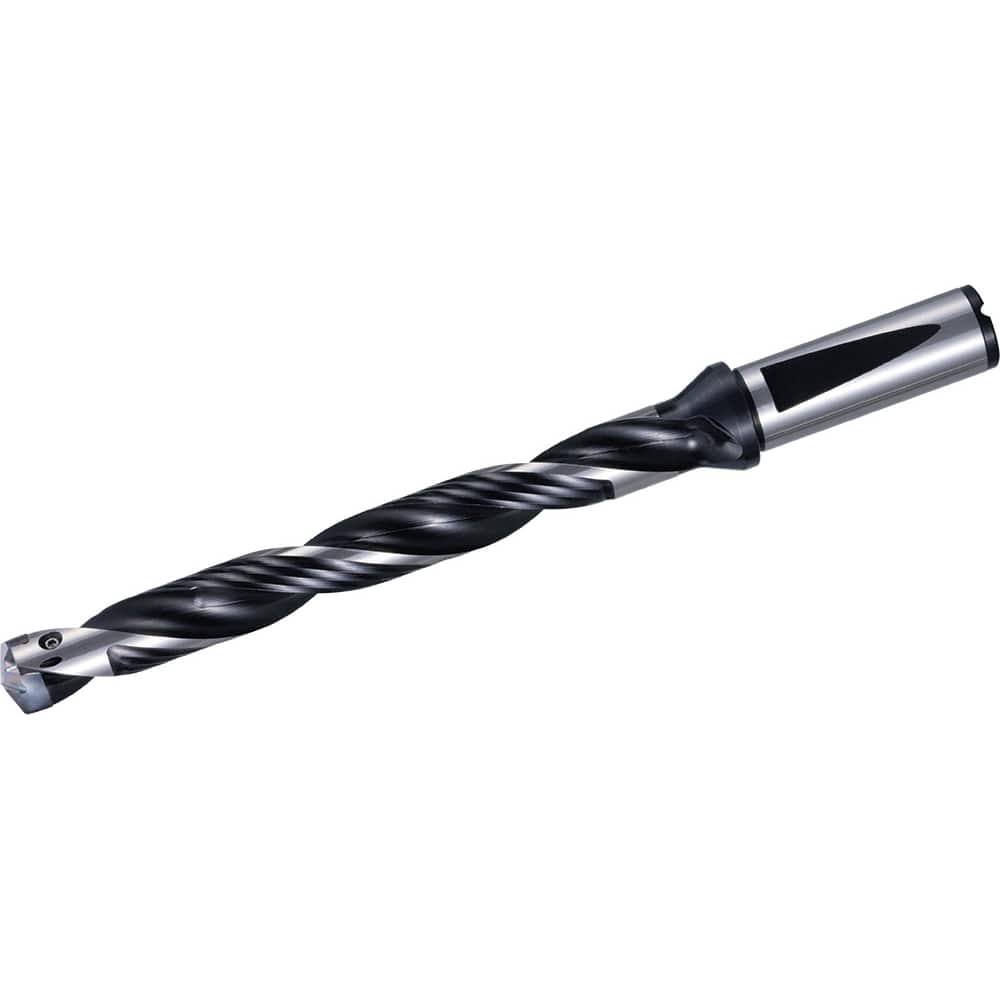 Kyocera - Replaceable-Tip Drills; Series: Magic Drill DRA ; Minimum Drill Diameter (mm): 14.50 ; Maximum Drill Diameter (mm): 14.99 ; Drill Depth by Diameter Ratio: 8xD ; Maximum Drill Depth (mm): 120.00 ; Shank Diameter (mm): 16.0000 - Exact Tooling