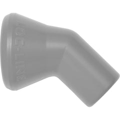 Loc-Line - Coolant Hose Nozzles; Type: Loc-Line ; Nozzle Diameter (Inch): 1/4 ; Nozzle Type: 45 Deg ; Hose Inside Diameter (Inch): 1/4 ; Nozzle Type: 45 Deg ; Thread Type: NonThreaded - Exact Tooling