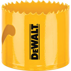 DeWALT - Hole Saws; Saw Diameter (Inch): 2-11/16 ; Cutting Depth (Inch): 1-3/4 ; Saw Material: Bi-Metal ; Cutting Edge Style: Toothed Edge ; Material Application: Metal; Plastic; Wood - Exact Tooling