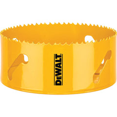 DeWALT - Hole Saws; Saw Diameter (Inch): 5 ; Cutting Depth (Inch): 1-3/4 ; Saw Material: Bi-Metal ; Cutting Edge Style: Toothed Edge ; Material Application: Metal; Plastic; Wood - Exact Tooling