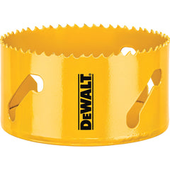 DeWALT - Hole Saws; Saw Diameter (Inch): 3-7/8 ; Cutting Depth (Inch): 1-3/4 ; Saw Material: Bi-Metal ; Cutting Edge Style: Toothed Edge ; Material Application: Metal; Plastic; Wood ; Pipe Size Compatibility (Inch): 3/4 - Exact Tooling