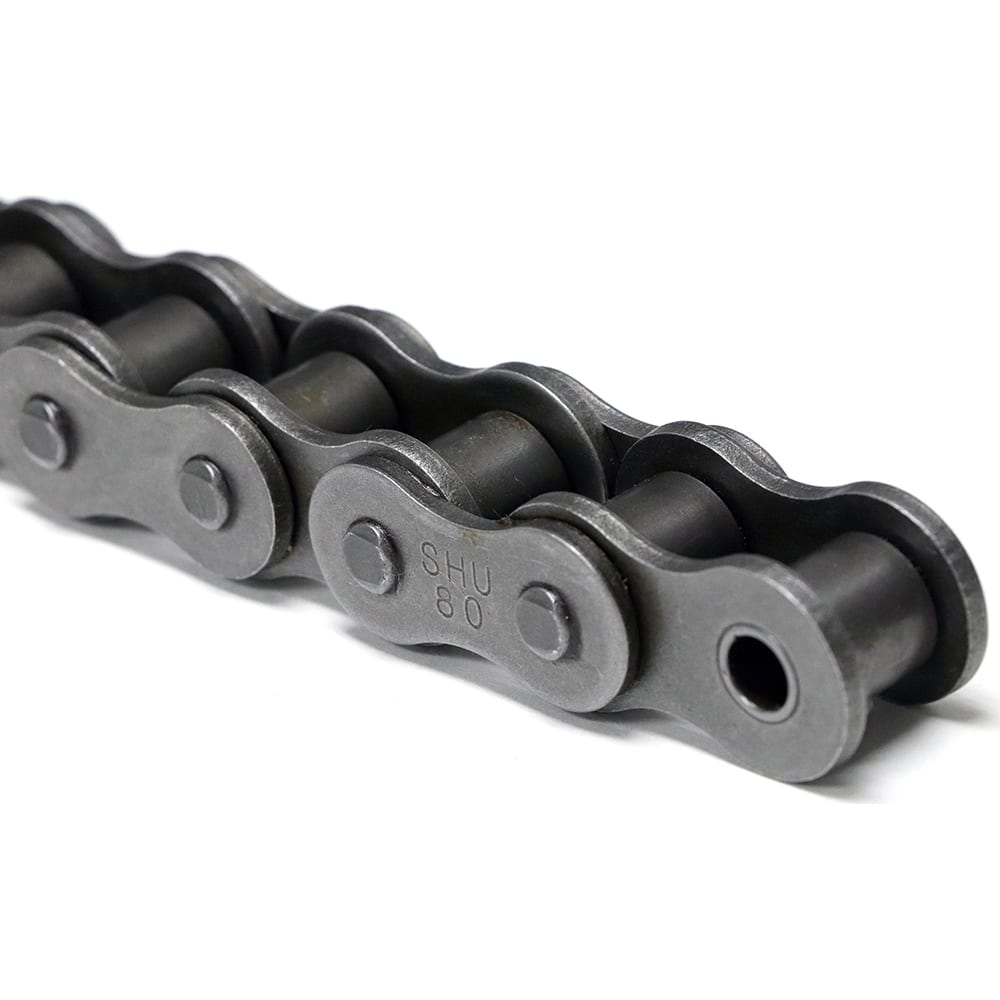 Shuster - 12B-1RIVX10, 3/4" Pitch, British Standard Roller Chain - Exact Tooling