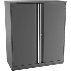 Champion Tool Storage - Storage Cabinets; Type: Eye-Level Plus Height Double Wide Door Cabinet ; Width (Inch): 56-1/2 ; Depth (Inch): 28-1/2 ; Height (Inch): 66-3/8 ; Number of Shelves: 5 ; Material: Steel - Exact Tooling