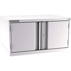 Champion Tool Storage - Storage Cabinets; Type: Stacked/Overhead Standard Plus Wide Door Cabinet ; Width (Inch): 40-1/4 ; Depth (Inch): 28-1/2 ; Height (Inch): 21-5/8 ; Number of Shelves: 2 ; Material: Steel - Exact Tooling
