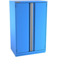 Champion Tool Storage - Storage Cabinets; Type: Eye-Level Plus Height Standard Plus Wide Door Cabinet ; Width (Inch): 40-1/4 ; Depth (Inch): 28-1/2 ; Height (Inch): 66-3/8 ; Number of Shelves: 5 ; Material: Steel - Exact Tooling