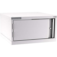 Champion Tool Storage - Storage Cabinets; Type: Stacked/Overhead Standard Wide Door Cabinet ; Width (Inch): 28-1/4 ; Depth (Inch): 28-1/2 ; Height (Inch): 15-3/4 ; Number of Shelves: 1 ; Material: Steel - Exact Tooling