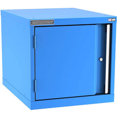 Champion Tool Storage - Storage Cabinets; Type: Stacked/Overhead Height Narrow Wide Door Cabinet ; Width (Inch): 22-3/16 ; Depth (Inch): 28-1/2 ; Height (Inch): 21-5/8 ; Number of Shelves: 1 ; Material: Steel - Exact Tooling
