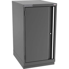 Champion Tool Storage - Storage Cabinets; Type: Counter-Height Narrow Wide Door Cabinet ; Width (Inch): 22-3/16 ; Depth (Inch): 28-1/2 ; Height (Inch): 41-3/4 ; Number of Shelves: 3 ; Material: Steel - Exact Tooling