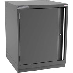 Champion Tool Storage - Storage Cabinets; Type: Bench-Height Standard Wide Door Cabinet ; Width (Inch): 28-1/4 ; Depth (Inch): 28-1/2 ; Height (Inch): 35-7/8 ; Number of Shelves: 3 ; Material: Steel - Exact Tooling