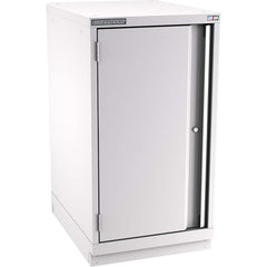 Champion Tool Storage - Storage Cabinets; Type: Counter-Height Narrow Wide Door Cabinet ; Width (Inch): 22-3/16 ; Depth (Inch): 28-1/2 ; Height (Inch): 41-3/4 ; Number of Shelves: 3 ; Material: Steel - Exact Tooling