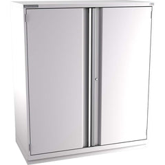 Champion Tool Storage - Storage Cabinets; Type: Eye-Level Plus Height Double Wide Door Cabinet ; Width (Inch): 56-1/2 ; Depth (Inch): 28-1/2 ; Height (Inch): 66-3/8 ; Number of Shelves: 5 ; Material: Steel - Exact Tooling