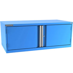 Champion Tool Storage - Storage Cabinets; Type: Stacked/Overhead Double Wide Door Cabinet ; Width (Inch): 56-1/2 ; Depth (Inch): 28-1/2 ; Height (Inch): 21-5/8 ; Number of Shelves: 2 ; Material: Steel - Exact Tooling
