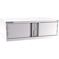 Champion Tool Storage - Storage Cabinets; Type: Stacked/Overhead Extra Wide Door Cabinet ; Width (Inch): 47 ; Depth (Inch): 28-1/2 ; Height (Inch): 15-3/4 ; Number of Shelves: 1 ; Material: Steel - Exact Tooling