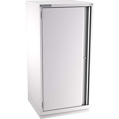 Champion Tool Storage - Storage Cabinets; Type: Eye-Level Height Standard Wide Door Cabinet ; Width (Inch): 28-1/4 ; Depth (Inch): 28-1/2 ; Height (Inch): 59-1/2 ; Number of Shelves: 5 ; Material: Steel - Exact Tooling
