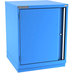 Champion Tool Storage - Storage Cabinets; Type: Bench-Height Standard Wide Door Cabinet ; Width (Inch): 28-1/4 ; Depth (Inch): 28-1/2 ; Height (Inch): 35-7/8 ; Number of Shelves: 3 ; Material: Steel - Exact Tooling