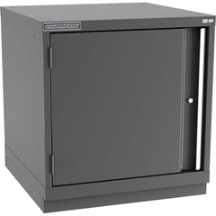 Champion Tool Storage - Storage Cabinets; Type: Desk-Height Standard Wide Door Cabinet ; Width (Inch): 28-1/4 ; Depth (Inch): 28-1/2 ; Height (Inch): 29-7/8 ; Number of Shelves: 2 ; Material: Steel - Exact Tooling