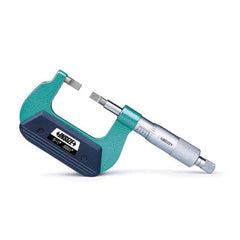 Insize USA LLC - Blade Micrometers; Operation Type: Mechanical ; Minimum Measurement (Decimal Inch): 5.0000 ; Maximum Measurement (Decimal Inch): 6.0000 ; Thimble Type: Ratchet Stop ; Data Output: No ; Digital Counter: No - Exact Tooling